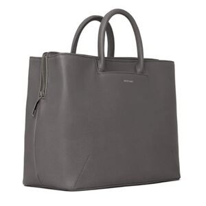 Blue/grey Matt and Nat vegan satchel